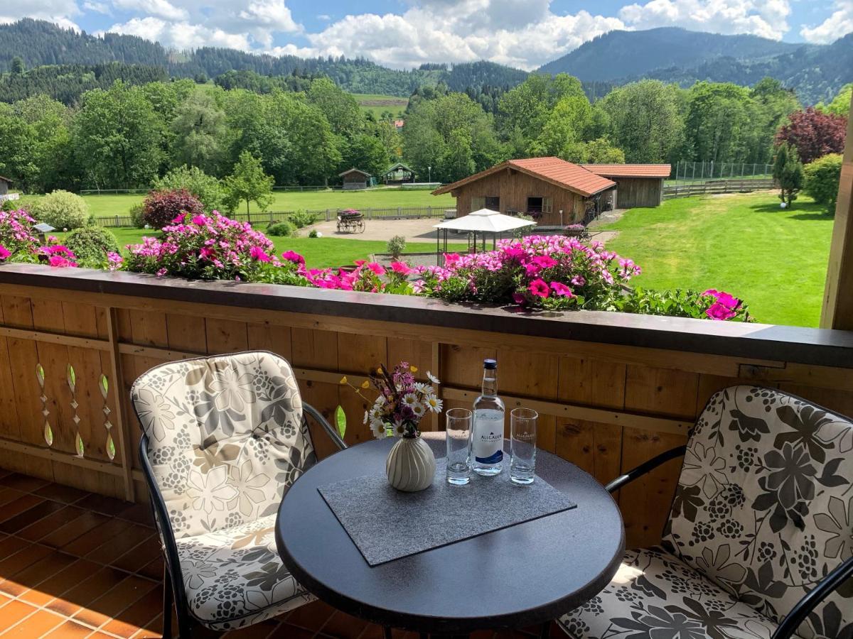 Gaestehaus "Zur Schmiede" Wertach Exteriér fotografie