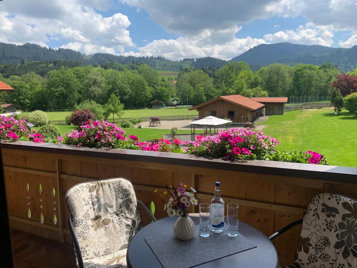 Gaestehaus "Zur Schmiede" Wertach Exteriér fotografie